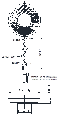 SWM-36R4.8-8B1R dimension drawing