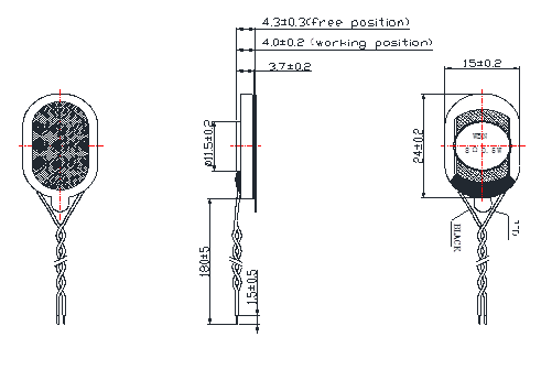 SWM-24O4.3-8N0.5R dimension drawing