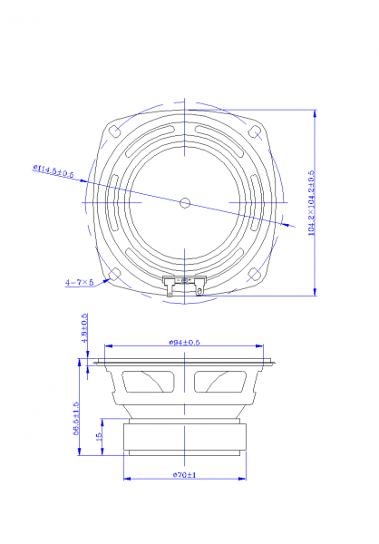 SWM-104.2I56.5-4F10R dimension drawing