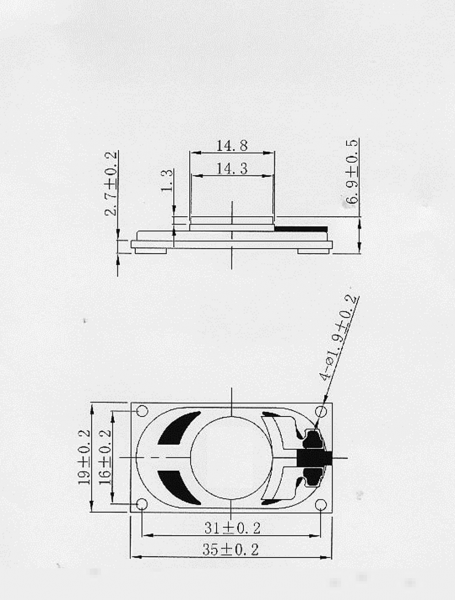 SWM-35L6.9-8N1R dimension drawing