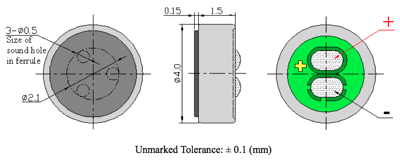MGE-4015-623-OX dimension drawing