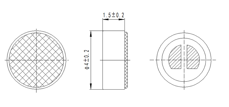 MWE-4015-623-OX-H dimension drawing