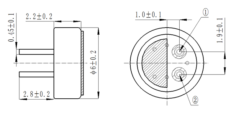 MWE-6022-643-OA-N dimension drawing