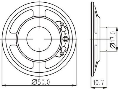SWC-50R10.7-8N0.5R dimension drawing