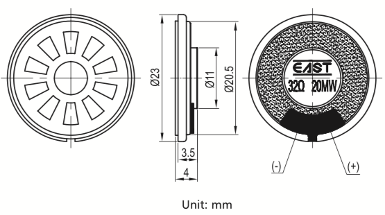 sem-23R4.0-32N0.02R dimension drawing